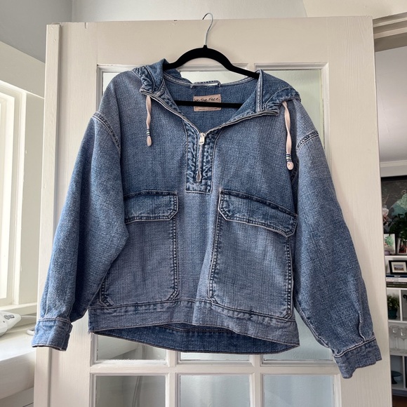 We The Free Casey Denim Pullover - Picture 4 of 6